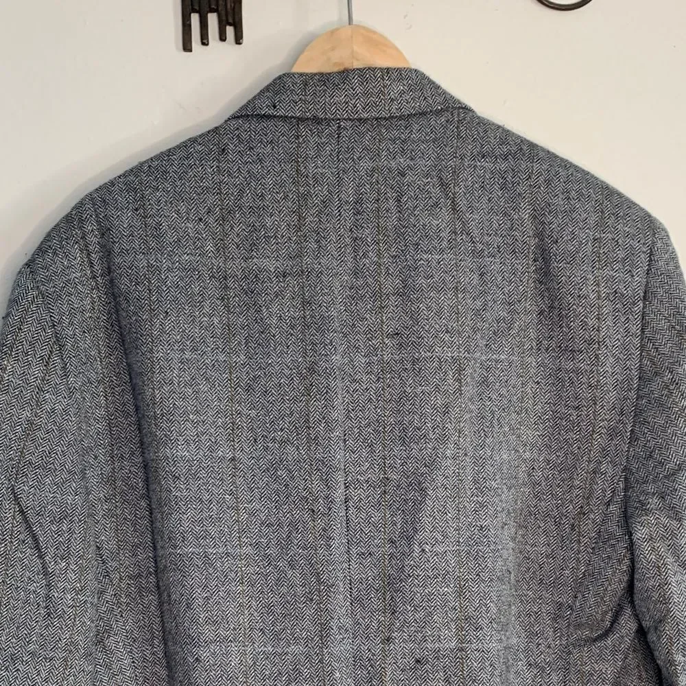 Brooks Brothers houndstooth Gray Men's Blazer